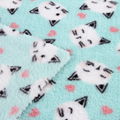 High quality 100% polyester material custom print fleece fabric knit for blanket