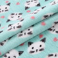 High quality 100% polyester material custom print fleece fabric knit for blanket