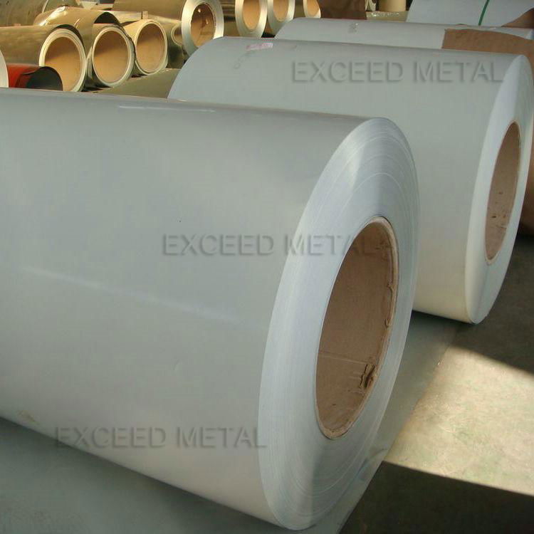 PE PVDF painting color coated aluminum coil 1100 3003 5052