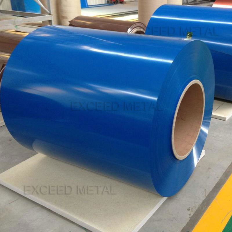 PE PVDF painting color coated aluminum coil 1100 3003 5052 2