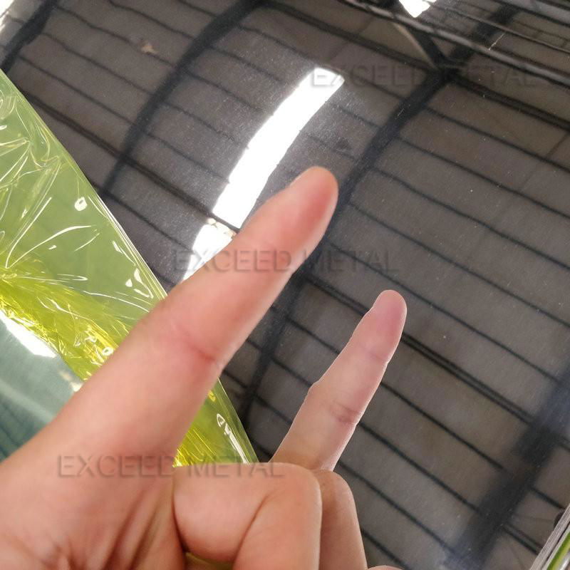 Reflective aluminum frame for mirror coil sheets 3