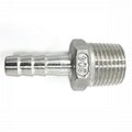 hex hose barb adapter connector male x barb