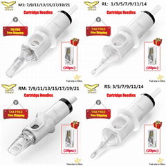 Tattoo Cartridge Needle Sterilized via