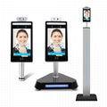 Body Temperature Facebody Temperature Kiosk with Facial Recognition 3