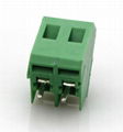 AOSI 5.0mm pitch 45 degree fixed pcb screw terminal block WJ103-5.0