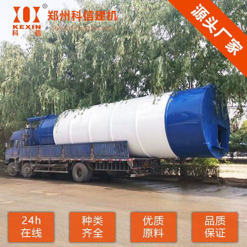 郑州科信大型立式散装水泥罐发往云南