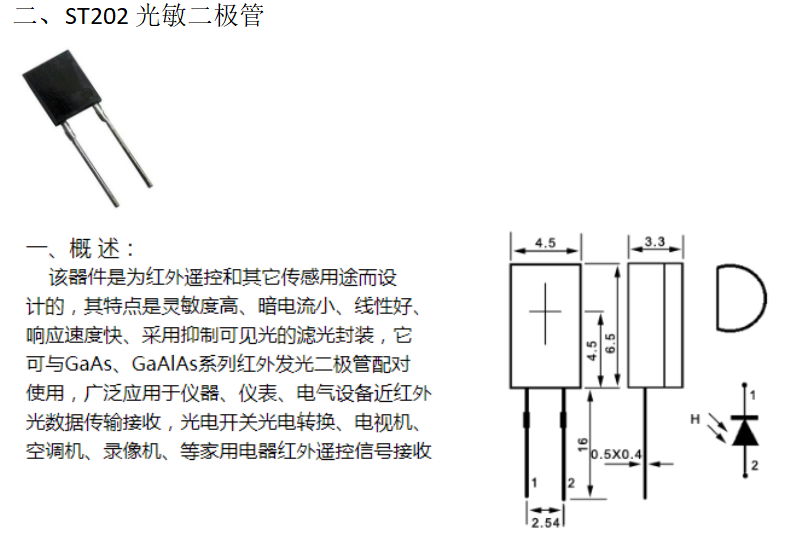 光敏二极管 2