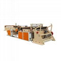 Newest Type Cold Cutting Hot Sealing Flat Garbage Bag Making Machine