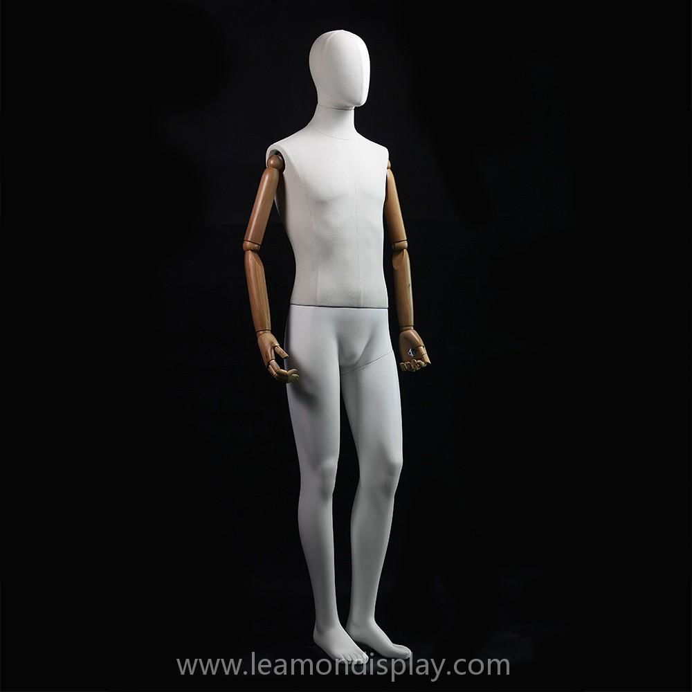 Wooden Arms Male Mannequin