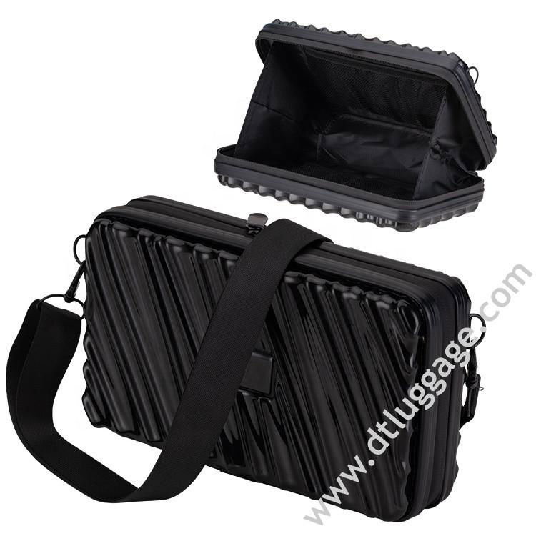 Mini L   age Type Cosmetic Bag Hard Shell Pc Abs Travel Trolley L   age 2