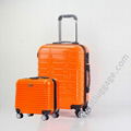 2020 ABS High Quality Hard L   age 2 PCS Travel Suitcase Set  1