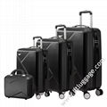 Hot Sale Hard Shell President Trolley Bag Colorful L   age Travel Set 1