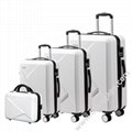 Hot Sale Hard Shell President Trolley Bag Colorful L   age Travel Set 2