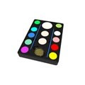  ES-PO-008 10 Customized Color and 2 Brushes 1 Glitter 3 Sponges 1