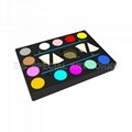 ES-PO-011 12 Customized Color and 2 Brushes 4 Sponges 1 Glitter