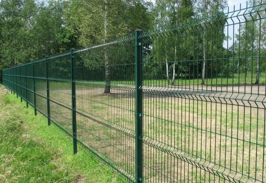 factor price Hot sale 3d triangle bending panel fence for farm 3