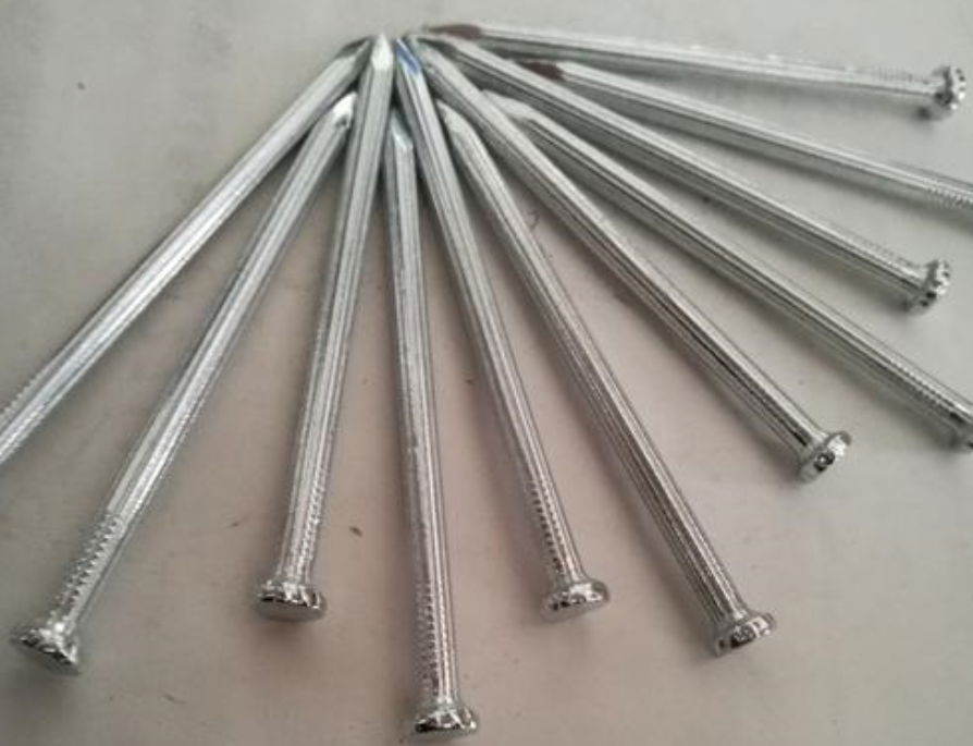 Fluted Steel Nails Concrete Cement Steel Nails Spring Concrete Nails