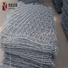 Anping galvanized PVC hexagonal gabion wire mesh Stone Cage gabion baskets