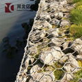 Anping galvanized PVC hexagonal gabion wire mesh Stone Cage gabion baskets 4