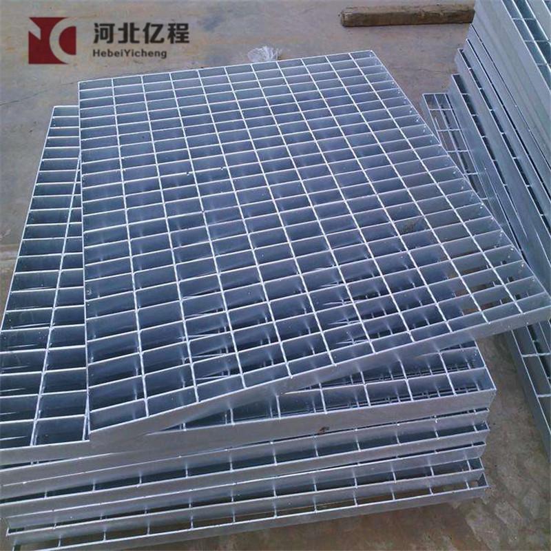 High quality metal bar safety steel grating step with hot dipped galvanized 7/16 2