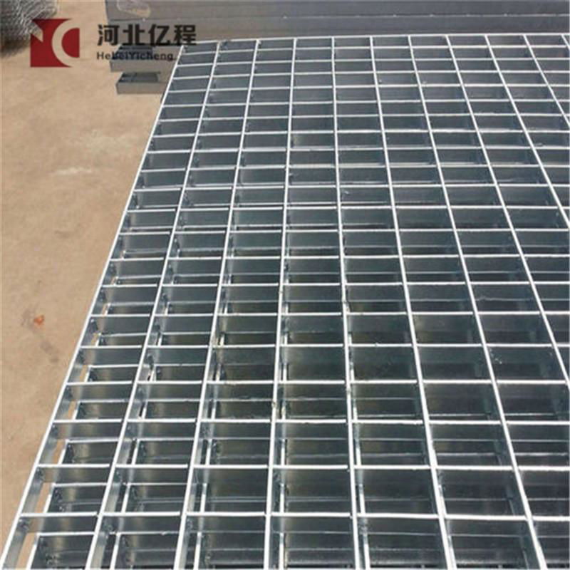 High quality metal bar safety steel grating step with hot dipped galvanized 7/16 5