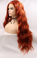 Wholesale hot-selling long curling front lace wigs  2