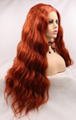 Wholesale hot-selling long curling front lace wigs  3