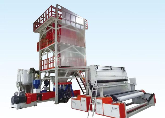 Agricultural mulch film blowing machine