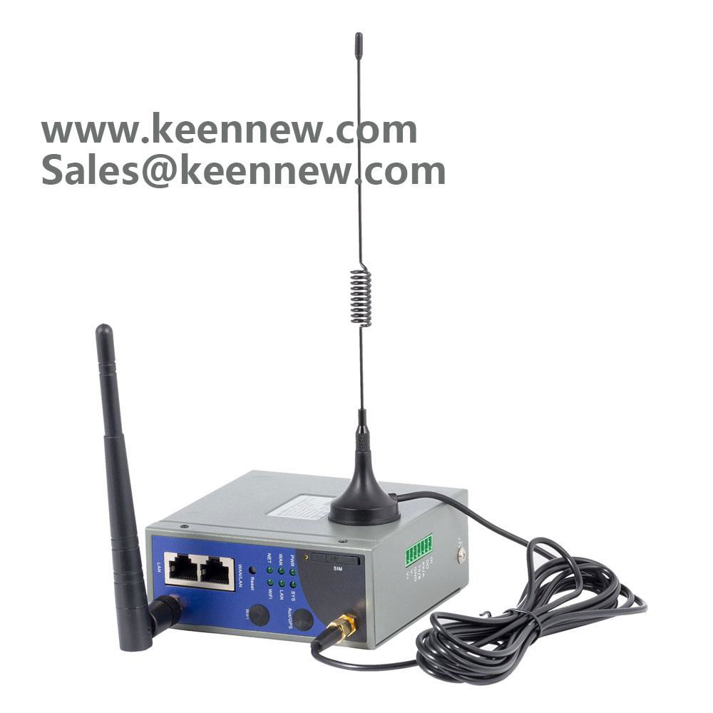 Industrial 4G LTE Cellular modem router for remote access PLC HMI IPC