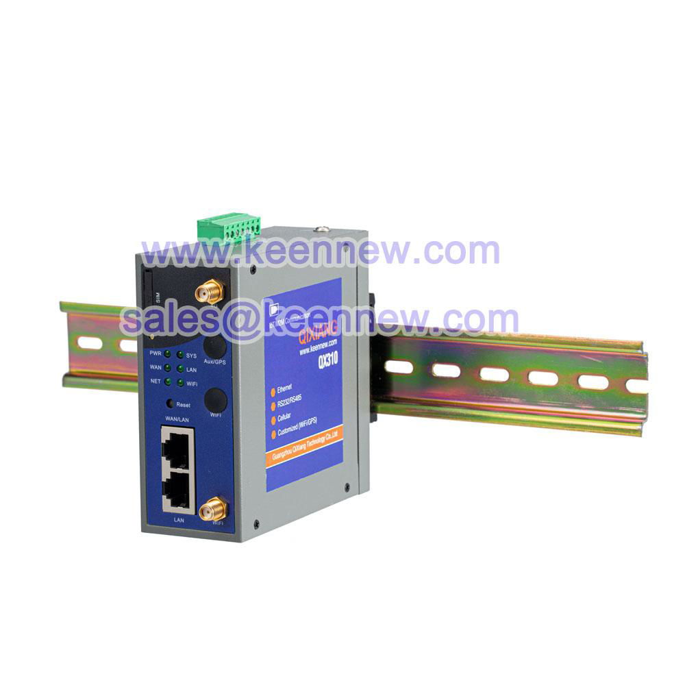 M2M IoT 4G 3G cellular gateway router with serial RS232 RS485 industrial