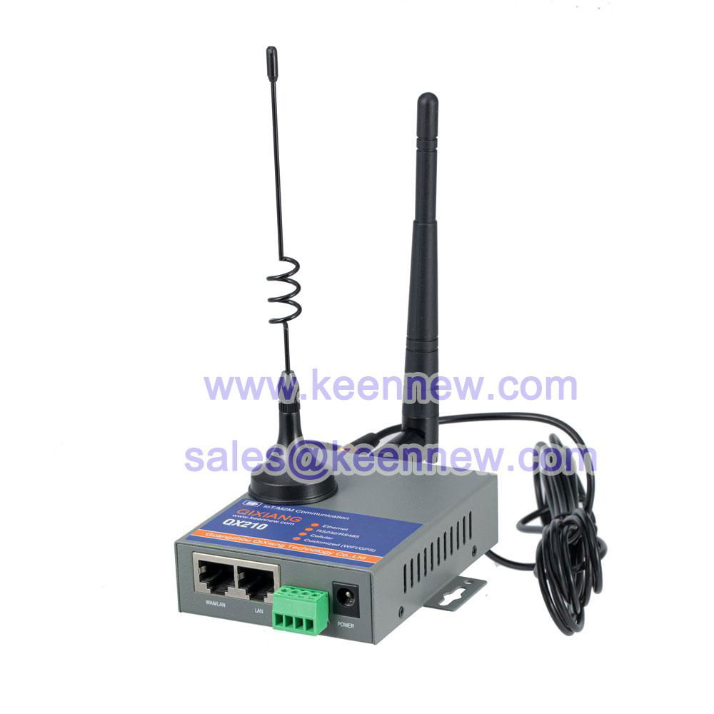 industrial 4G 3G LTE router with wifi sim card Ethernet RJ45 serial RS232/485 3