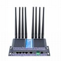industrial cellular 5g modem router with sim serial RS232 RS485 WiFi for M2M