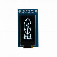 64 128 resolution 0.96 inch OLED display module IIC interface White SH1107