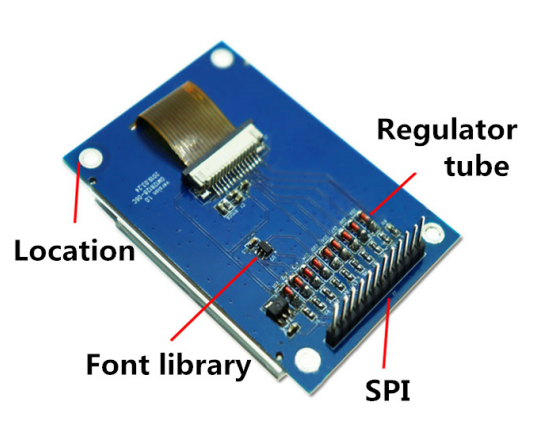 GoldenMorning Price SPI 128128 Micro Graphic Modules LCD Display Module 3