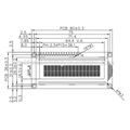 China Supplier 16 Pin Small 16x2 Display 1602A LCD Module 2