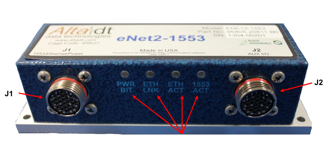 eNet-1553以太網轉換器