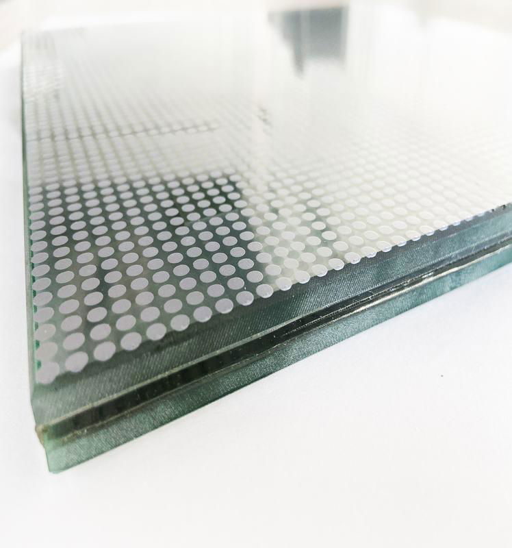 Fritted Laminated Glass   Bulletproof Laminated Glass 3