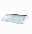 Curved Toughened Glass  bent tempered