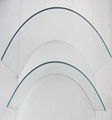 Curved Toughened Glass  bent tempered glass   2