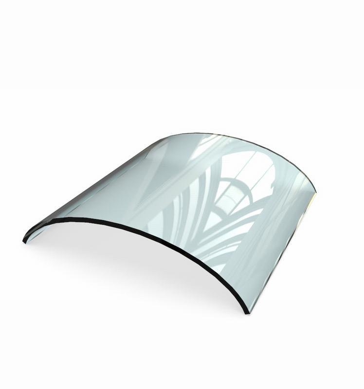 Curved Toughened Glass  bent tempered glass   3