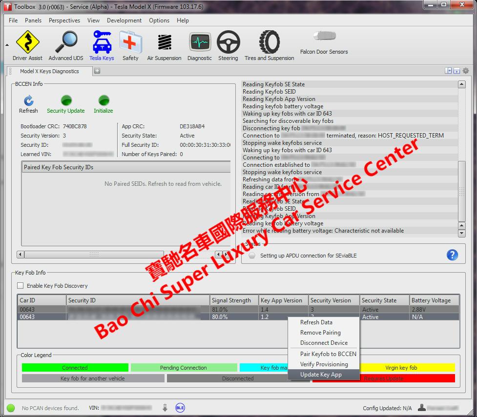 Tesla Toolbox Diagnostic Tester Tool Tesla Toolbox Diagnosis (Hong Kong