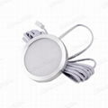 Slim Aluminum Puck Lights LED Under Cabinet Lighting Kit 12V Low Profile Puck Li