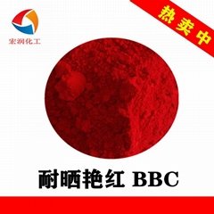 sun-resistant brilliant red BBC