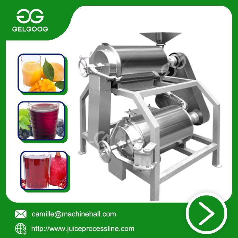 Double channel peeling and pitting machine automatic juice making machine 3