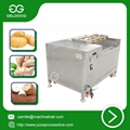 Brush peeling washing machine Stainless Steel Fruit washing machine 3