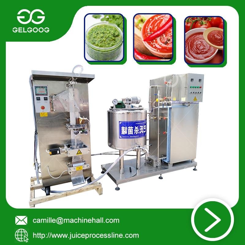 Tomato Sauce mini pasteurization machine Sterilization equipment Reasonable Pric