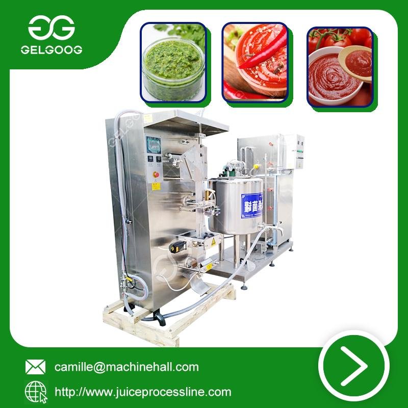 Tomato Sauce mini pasteurization machine Sterilization equipment Reasonable Pric 2
