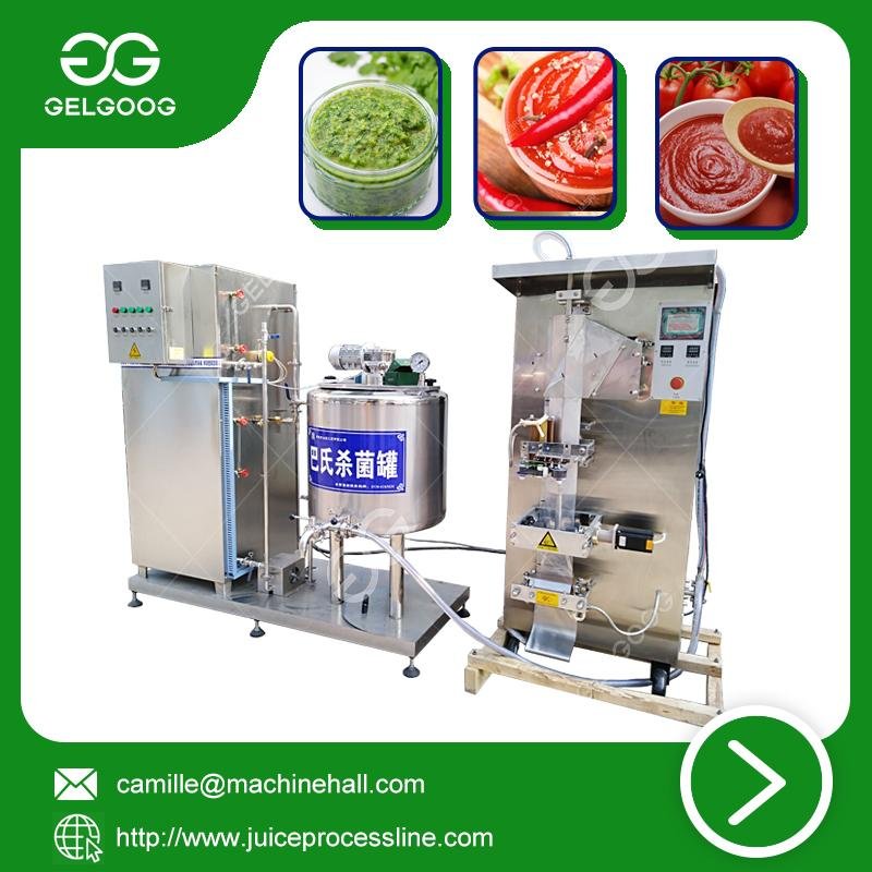 Tomato Sauce mini pasteurization machine Sterilization equipment Reasonable Pric 3