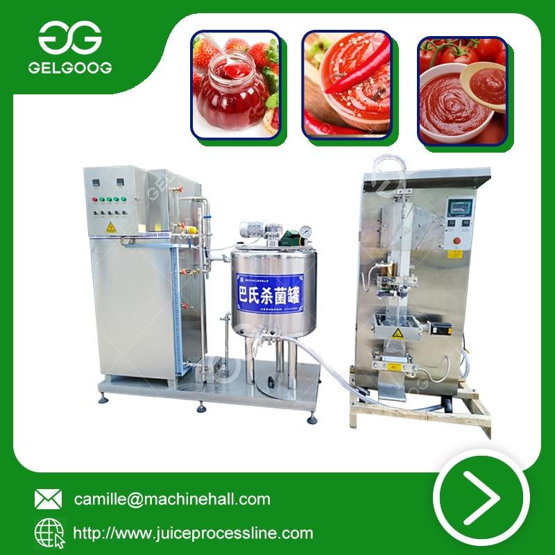 Tomato Sauce mini pasteurization machine Sterilization equipment Reasonable Pric 4
