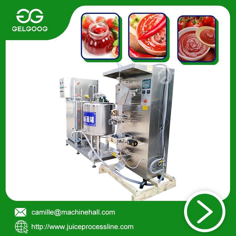 Tomato Sauce mini pasteurization machine Sterilization equipment Reasonable Pric 5